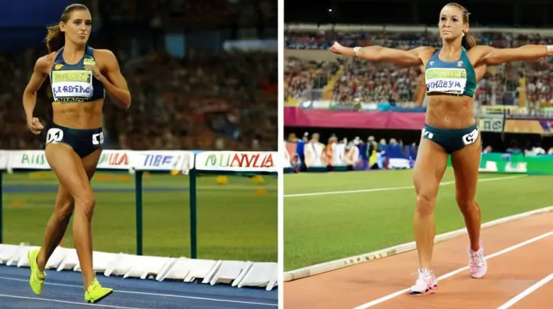 Ana Peleteiros tiene una estatura atlética de 1.78 m y un físico delgado pero tonificado