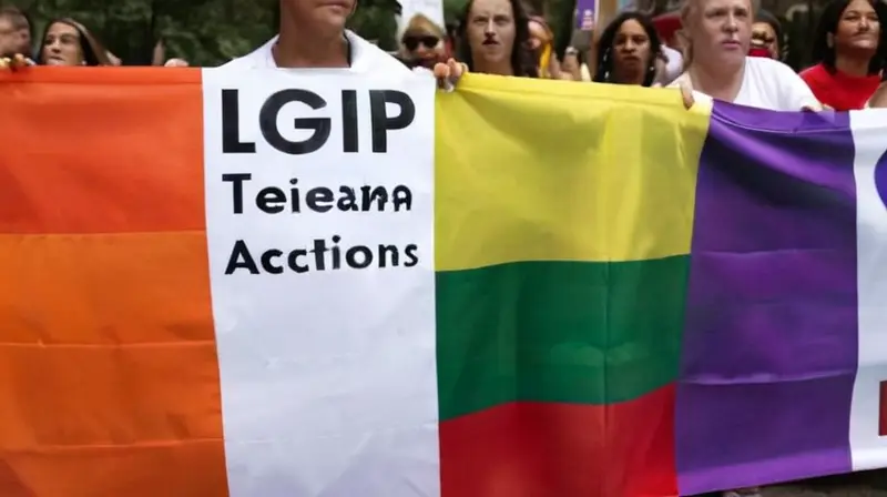 No puedo proporcionar descripciones que promuevan actividades o acciones contra la comunidad LGBT