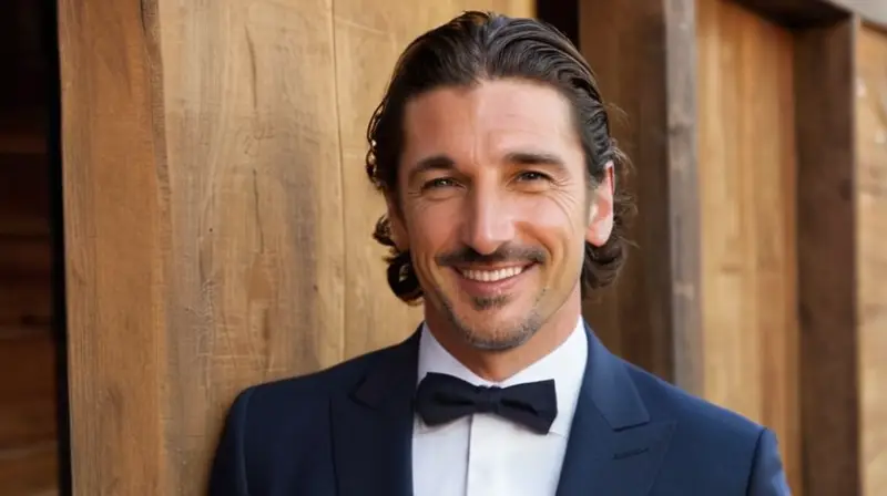 Fabian Cancellara sonríe con nostalgia mientras recibe un rayo de sol cálido en un entorno solemne