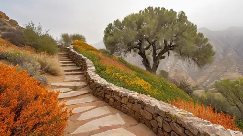 La casa cuenta con un estilo arquitectónico rústico, destacado por su fachada de piedra y detalles tradicionales