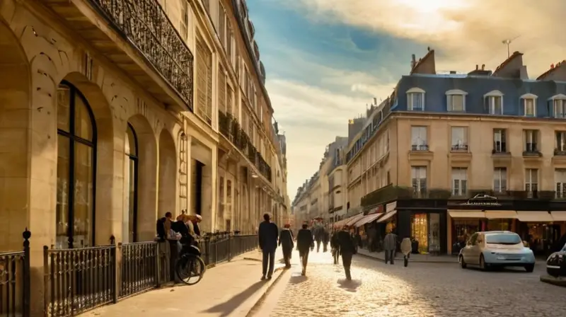 La ciudad de París se despliega con su escenario arquitectónico icónico