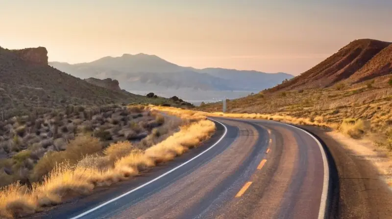 Un paisaje montañoso se extiende hacia el horizonte con árboles y rocas en suelo volcánico brillante