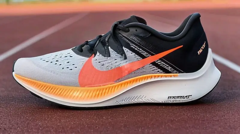 Las Nike ZoomX Streakfly se presentan en una posición clara a contraluz